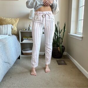 Size 2 Express striped trousers